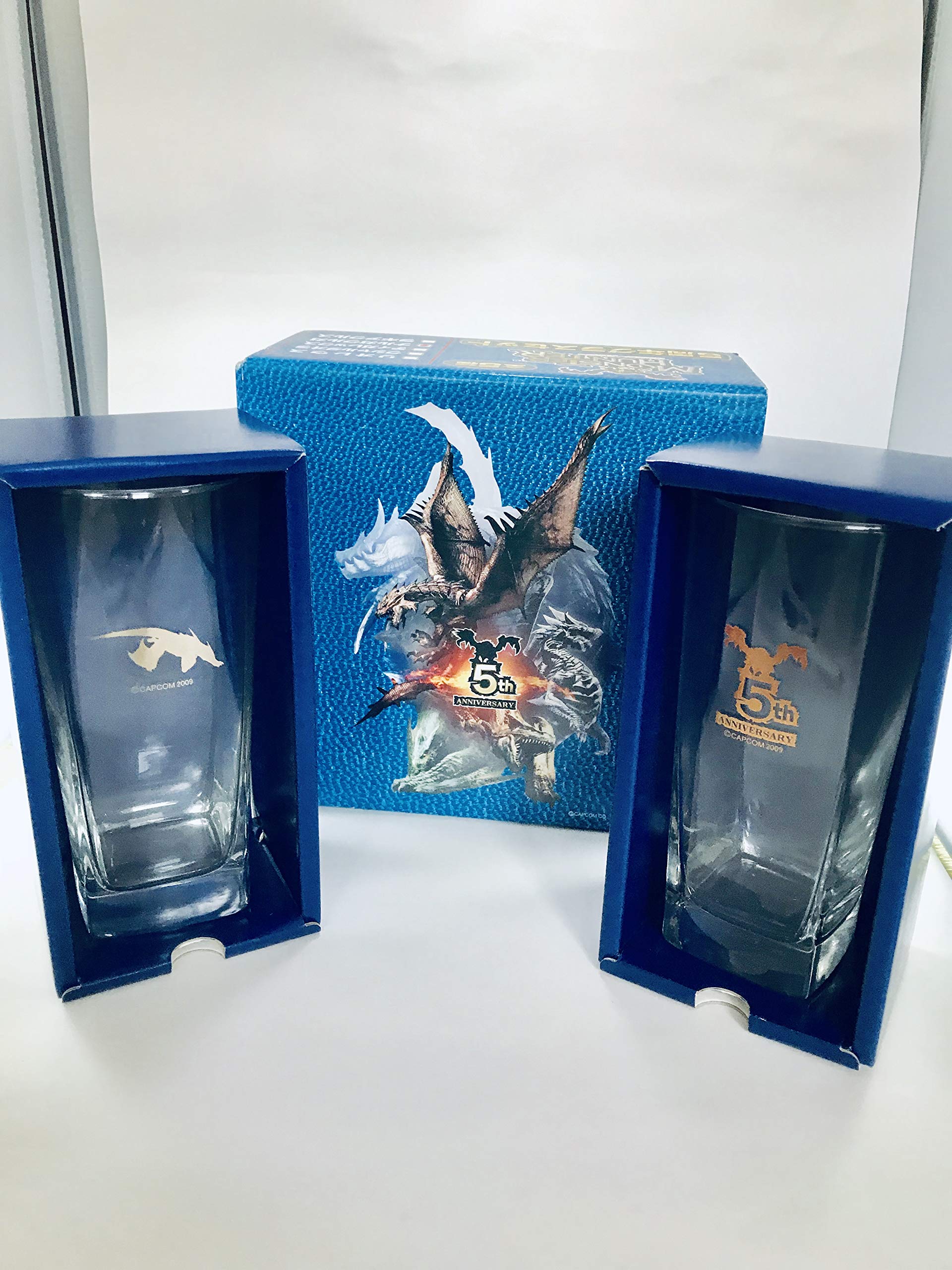 グラスセット　4点　モンスターハンター　新品未使用　箱無し　ネルスキュラなど グラスセット 4点 モンスターハンター 新品未使用 箱無し ネルスキュラ